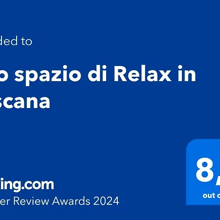 Apartment Uno Spazio Di Relax In Toscana